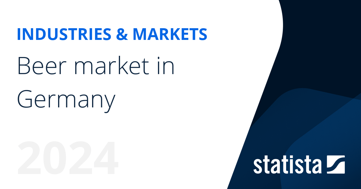 Beer market in Germany Statista