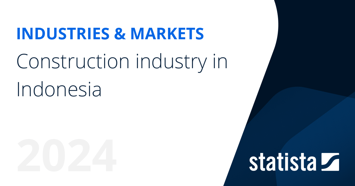 Construction industry in Indonesia Statista