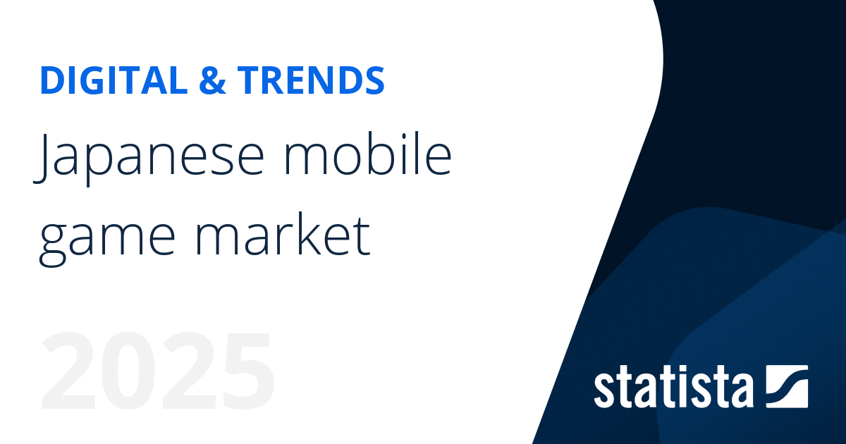 Mobile gaming in Japan Statista