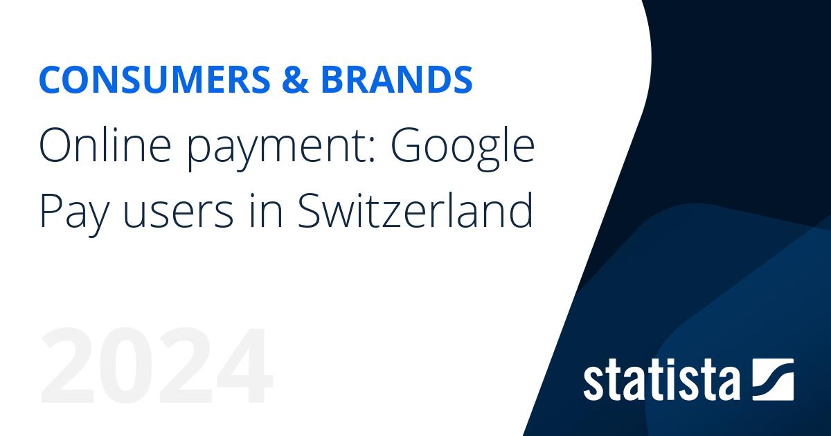 Online payment Google Pay users in Switzerland Statista