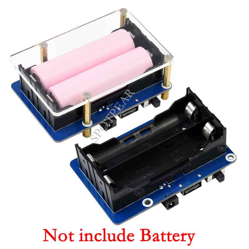 Raspberry Pi Uninterruptible Power Supply UPS HAT (B) 5V Output up to