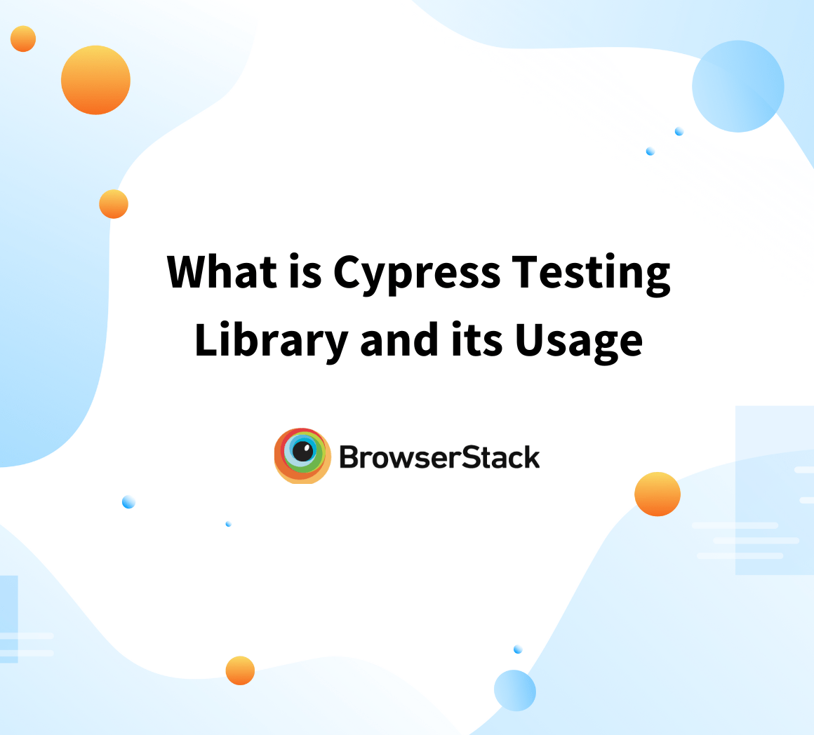What is Cypress Testing Library and its Usage JadeVlog