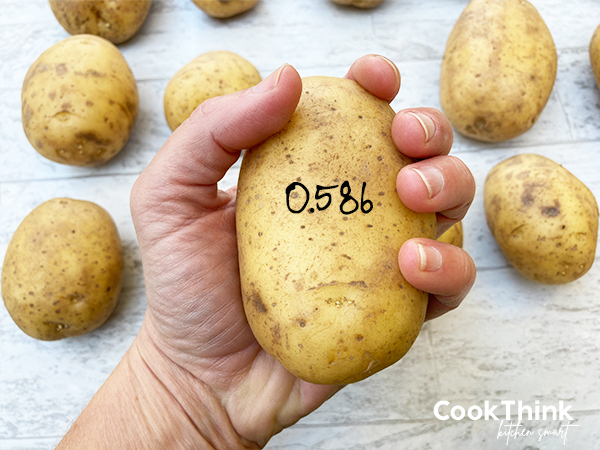 How Much Does a Potato Weigh with Photos and Chart