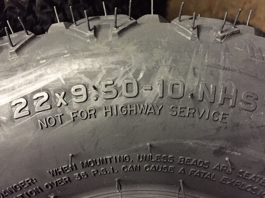 how to read tire size numbers