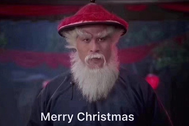 Classic Hong Kong Movie Character is Now the 'Chinese Santa' and We Are