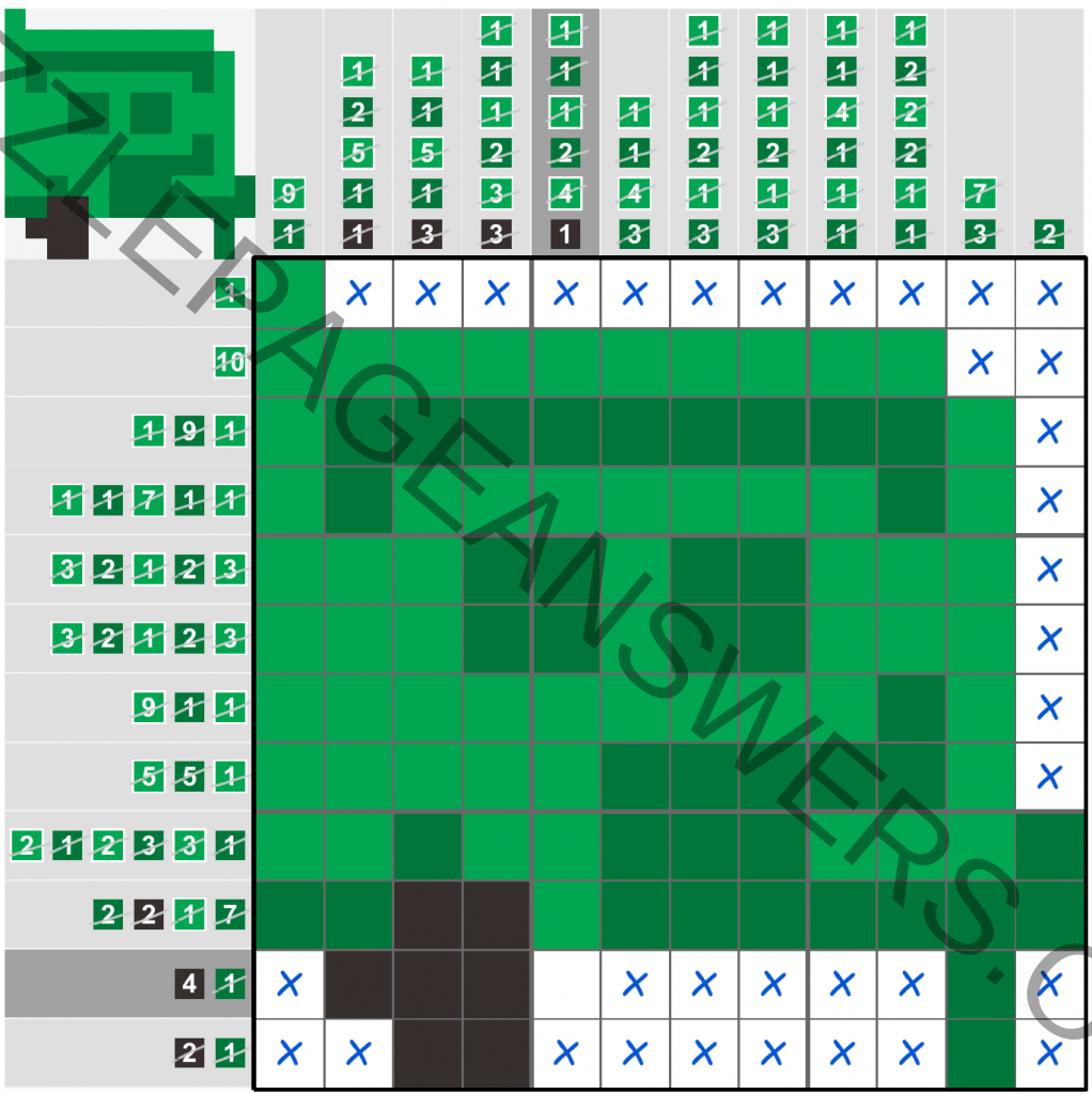 Puzzle Page Picture Cross August 31 2019 Answers Puzzle Page Answers