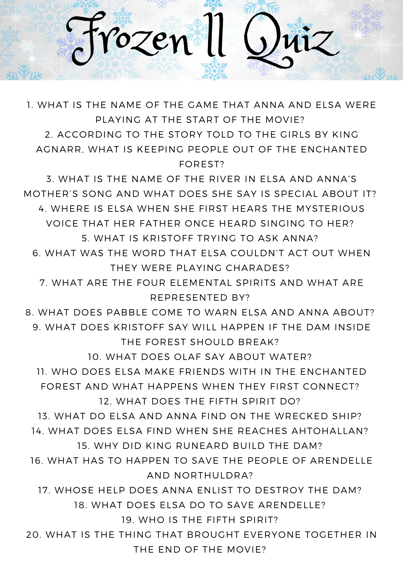 60+ Awesome Trivia Questions for Kids (and Answers) to
