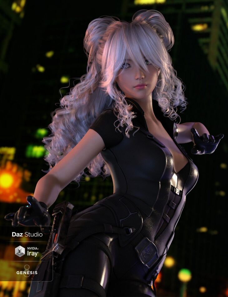 Bunny Hair for Genesis 3 and 8 Female(s) RenderState