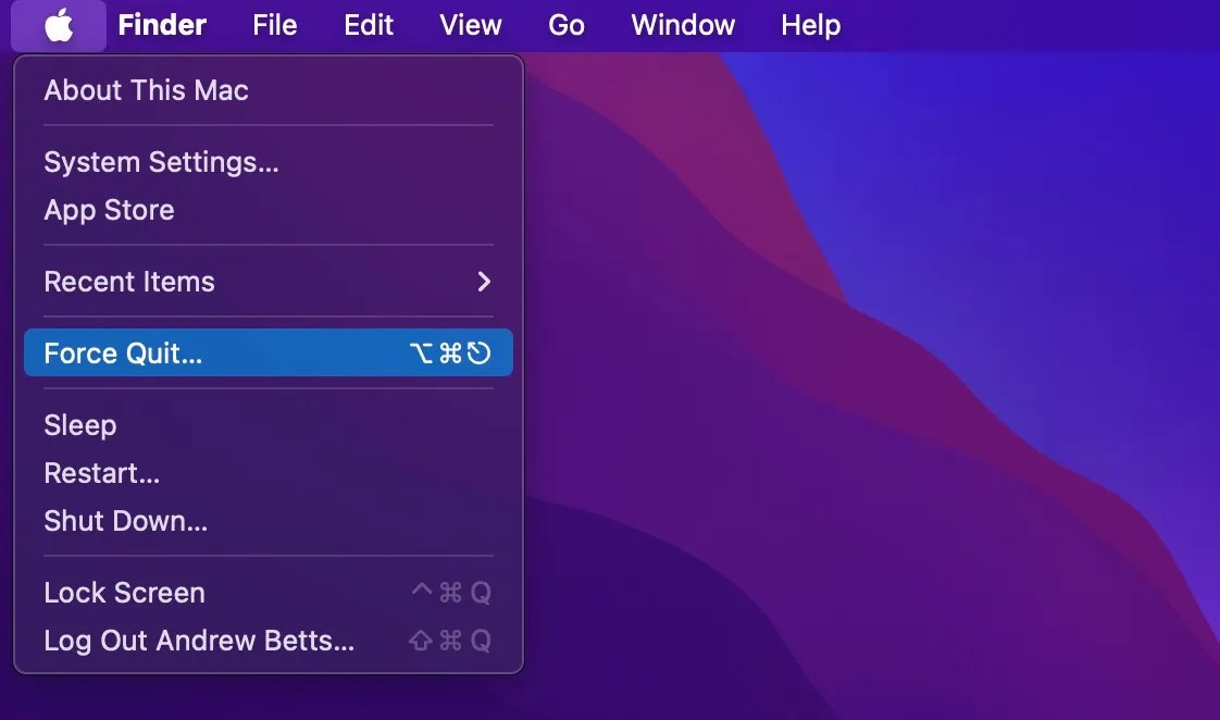 How to Force Quit Applications on Your Mac When They're Not Responding