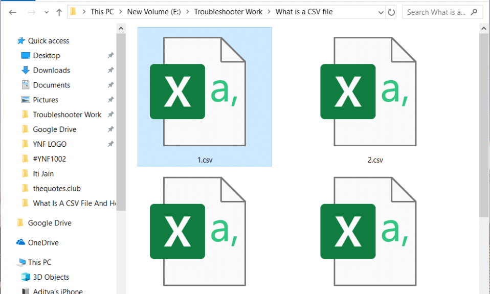 What is a CSV file & How to open a .csv file? TechCult