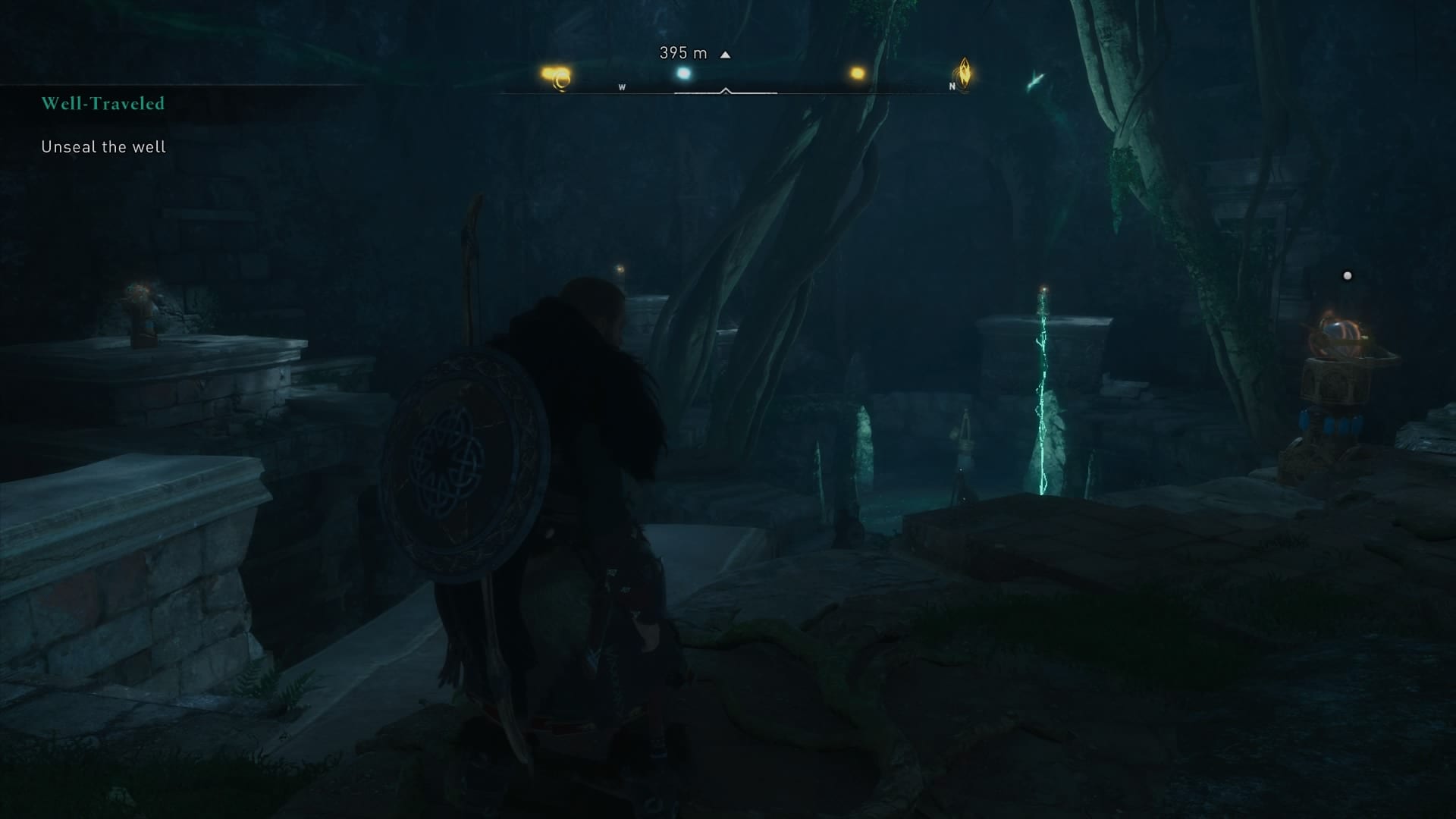 Assassin's Creed Valhalla Asgard Unseal the Well Puzzle Solution (Well