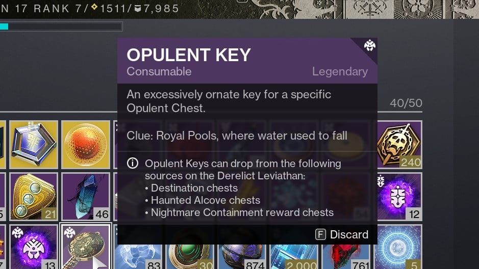 Opulent Key Destiny 2 Chest Location Guide WhatIfGaming