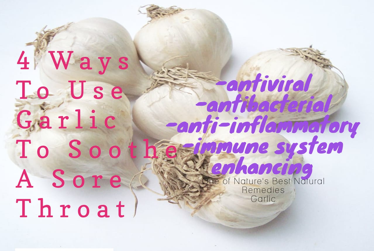 How To Use Garlic for a Sore Throat (4 Easy Ways!)