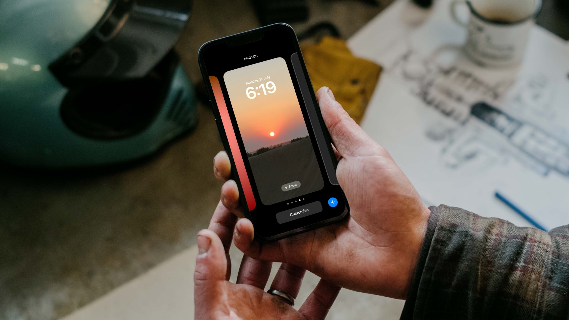 how to change lock screen on iphone Utility Side
