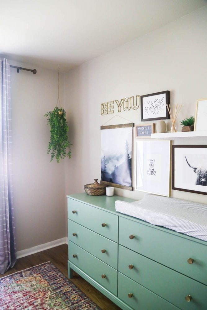 IKEA TARVA Dresser Hack (From Dresser to Changing Table