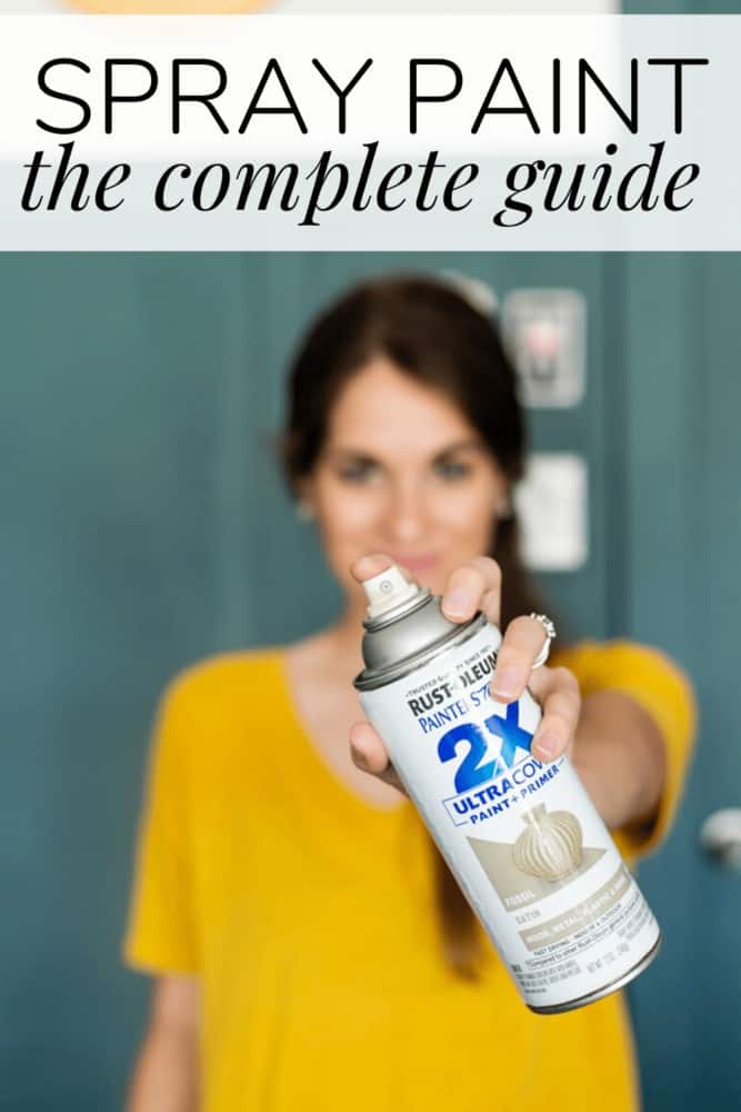 How to Use Spray Paint {The COMPLETE Guide} Love & Renovations