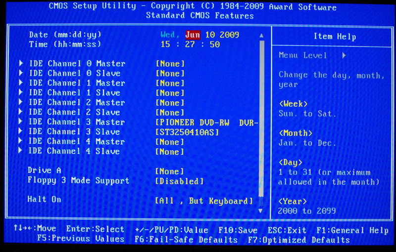 The BIOS - Gigabyte MA790XT-UD4P Motherboard Review - Page 3