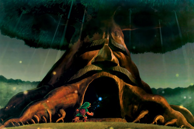 The Legend of Zelda Ocarina of Time 3D Concept Art
