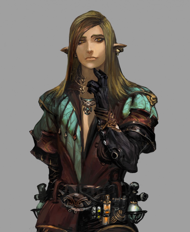 Stranger of Sword City Concept Art