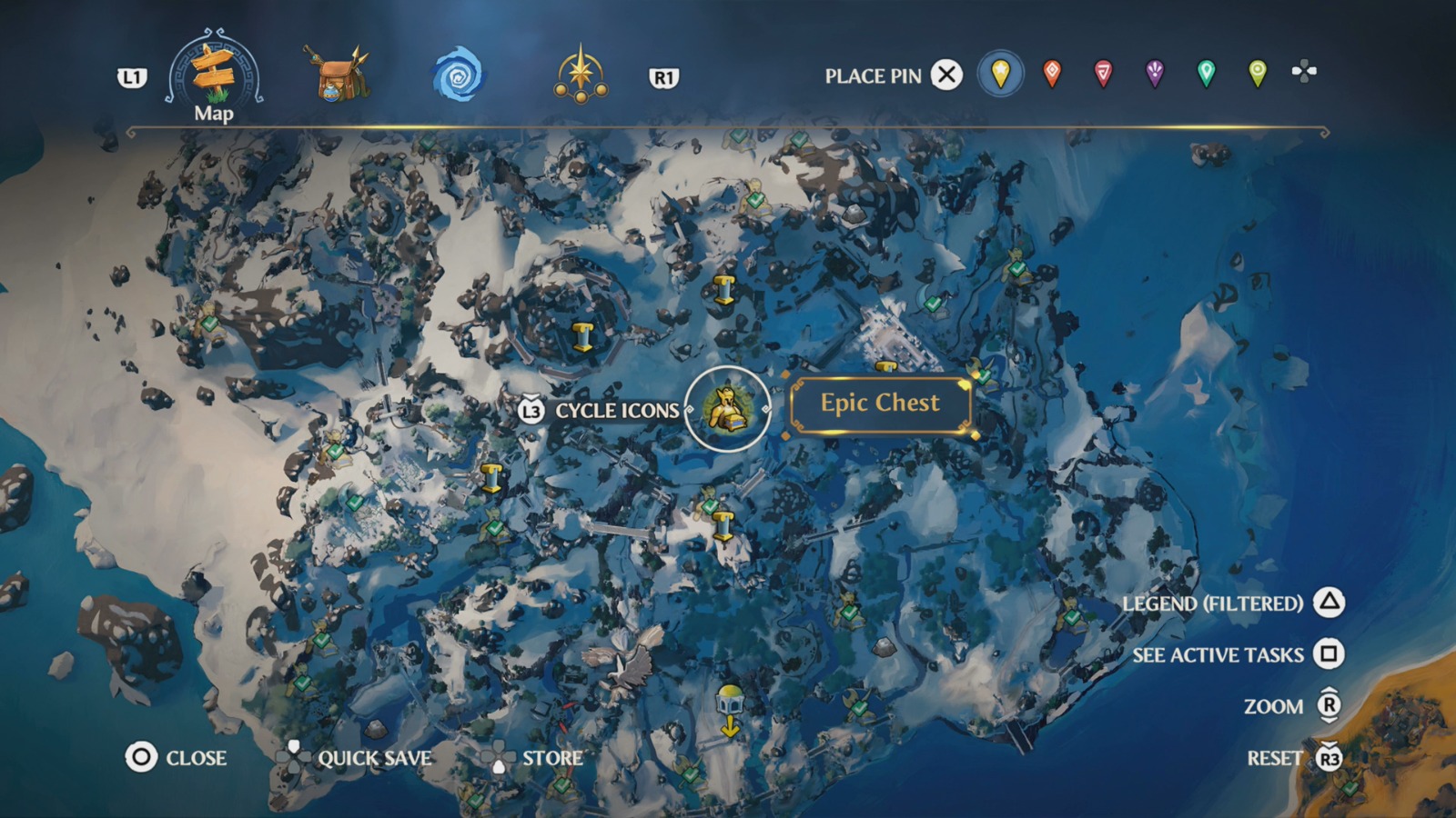 Kings Peak Chest Locations Immortals Fenyx Rising Walkthrough Neoseeker