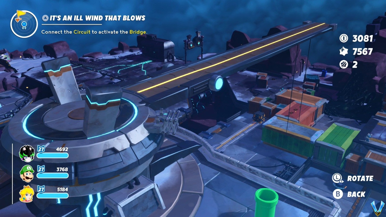 Mario + Rabbids Sparks of Hope It's an Ill Wind that Blows