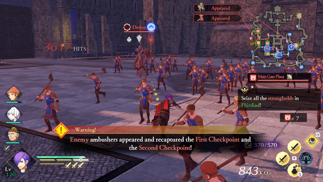 Chapter 12 The Battle for Fhirdiad Guide Fire Emblem Warriors Three