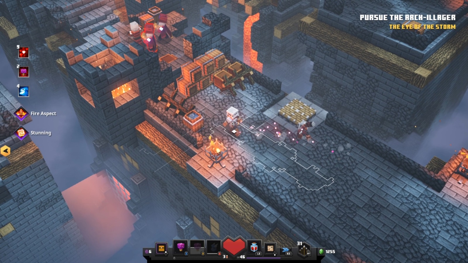 Obsidian Pinnacle Walkthrough Minecraft Dungeons Neoseeker