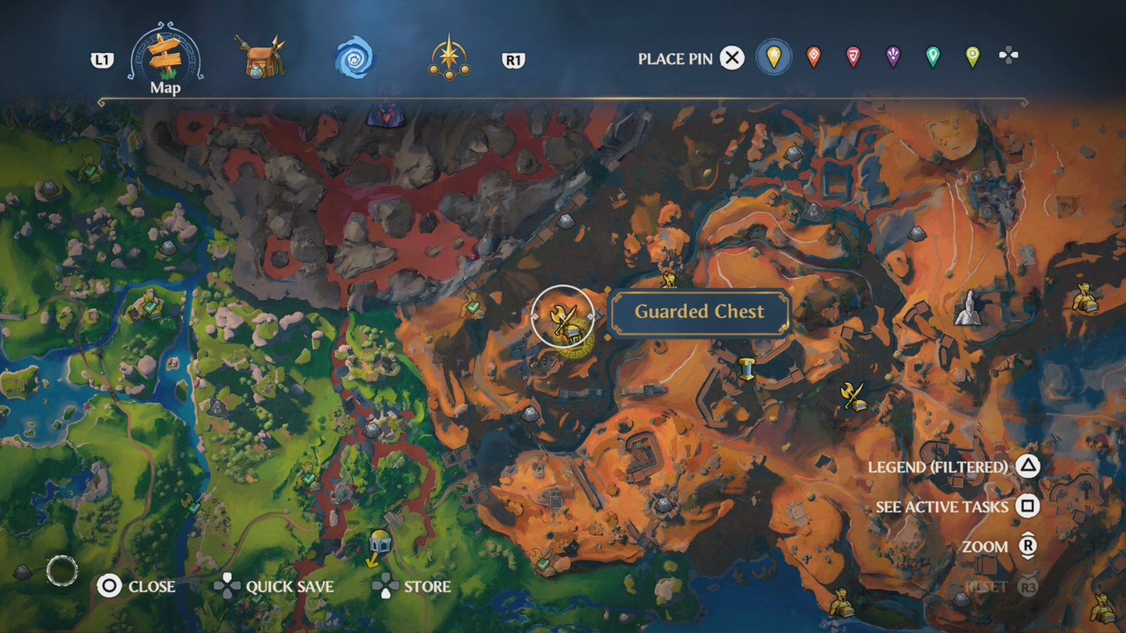 Wars Den Chest Locations Immortals Fenyx Rising Walkthrough Neoseeker