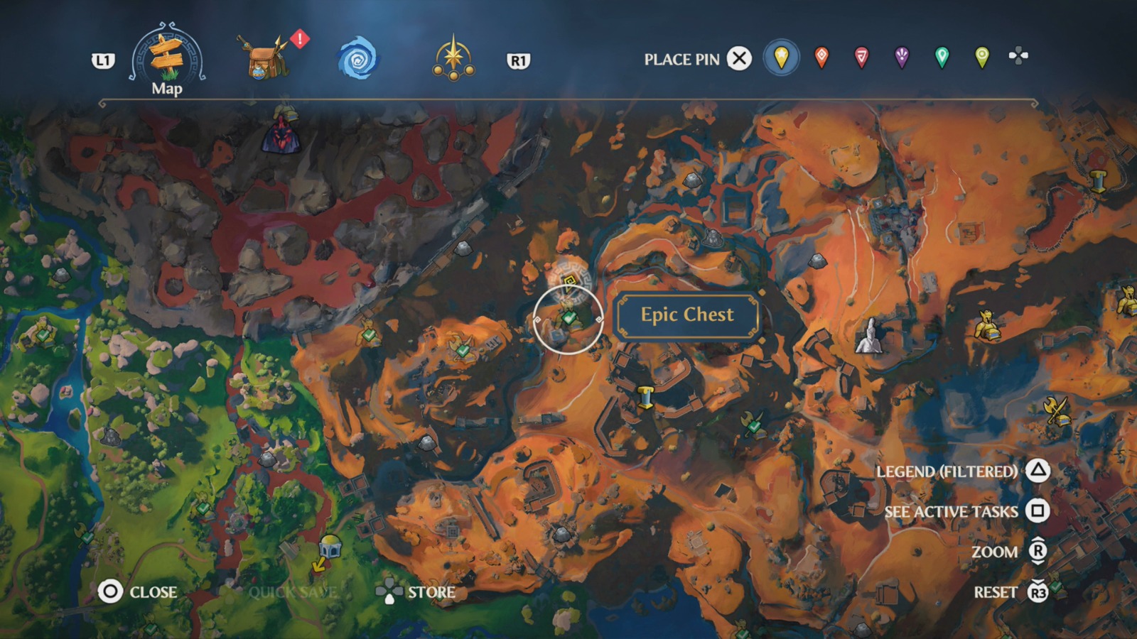 Wars Den Chest Locations Immortals Fenyx Rising Walkthrough Neoseeker