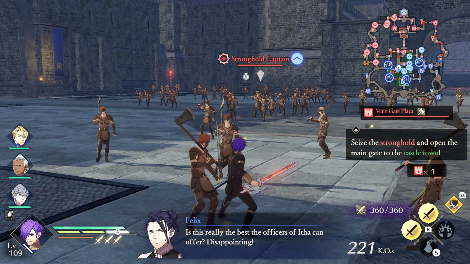 Chapter 3 Crisis in Fhirdiad Guide Fire Emblem Warriors Three Hopes