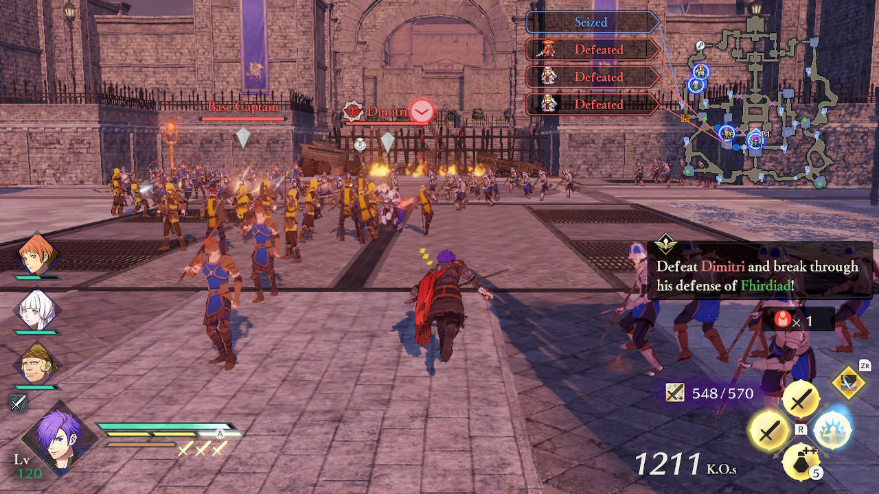 Chapter 12 The Battle for Fhirdiad Guide Fire Emblem Warriors Three