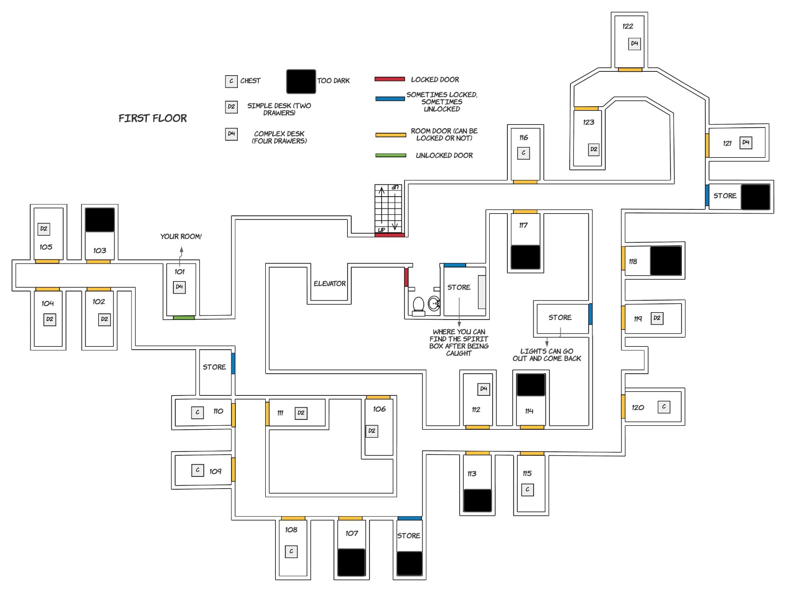 Night of the dead карта локации Фото подборки 3