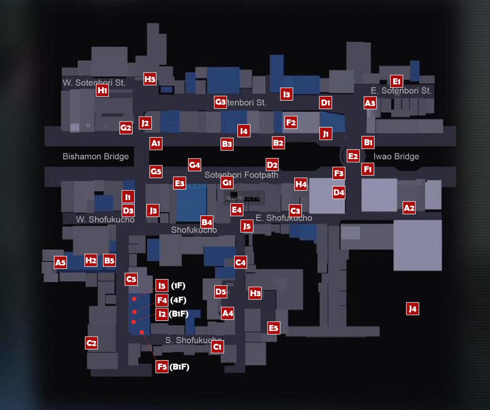 Locker Keys Sotenbori Yakuza Kiwami 2 Walkthrough Neoseeker