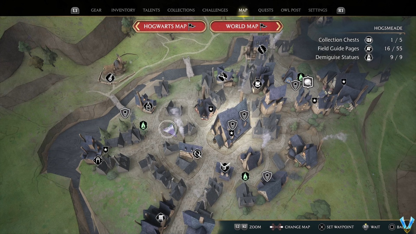Hogwarts Legacy All Field Guide Pages Hogsmeade Locations Guide