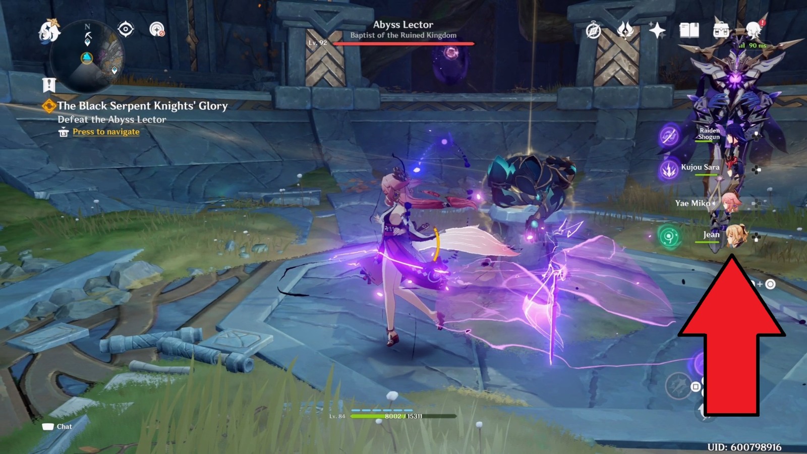 Genshin Impact The Black Serpent Knights' Gloryv Walkthrough Neoseeker