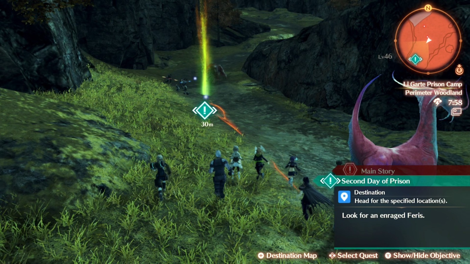 Xenoblade Chronicles 3 Second Day of Prison Walkthrough Neoseeker