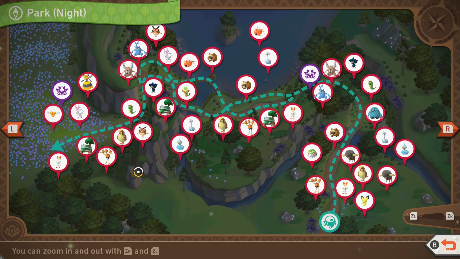 Park Night New Pokémon Snap Walkthrough Neoseeker