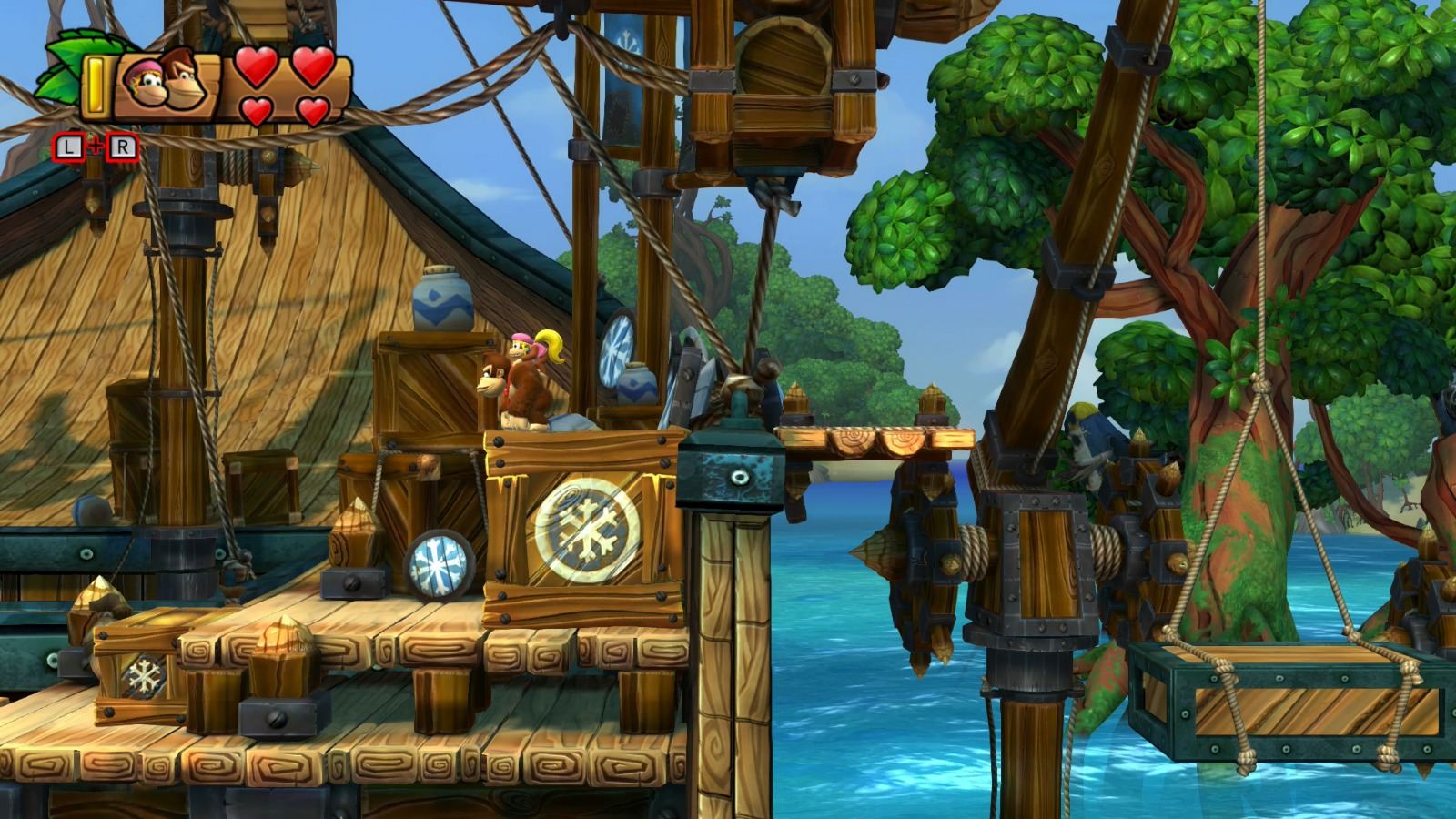12 Shipwreck Shore Donkey Kong Country Tropical Freeze Walkthrough