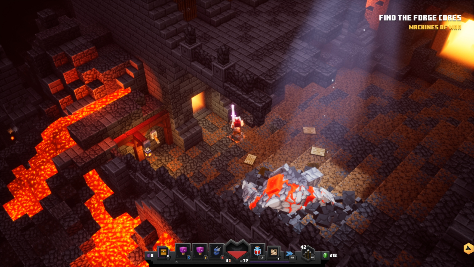 Minecraft Dungeons Fiery Rune Location Neoseeker