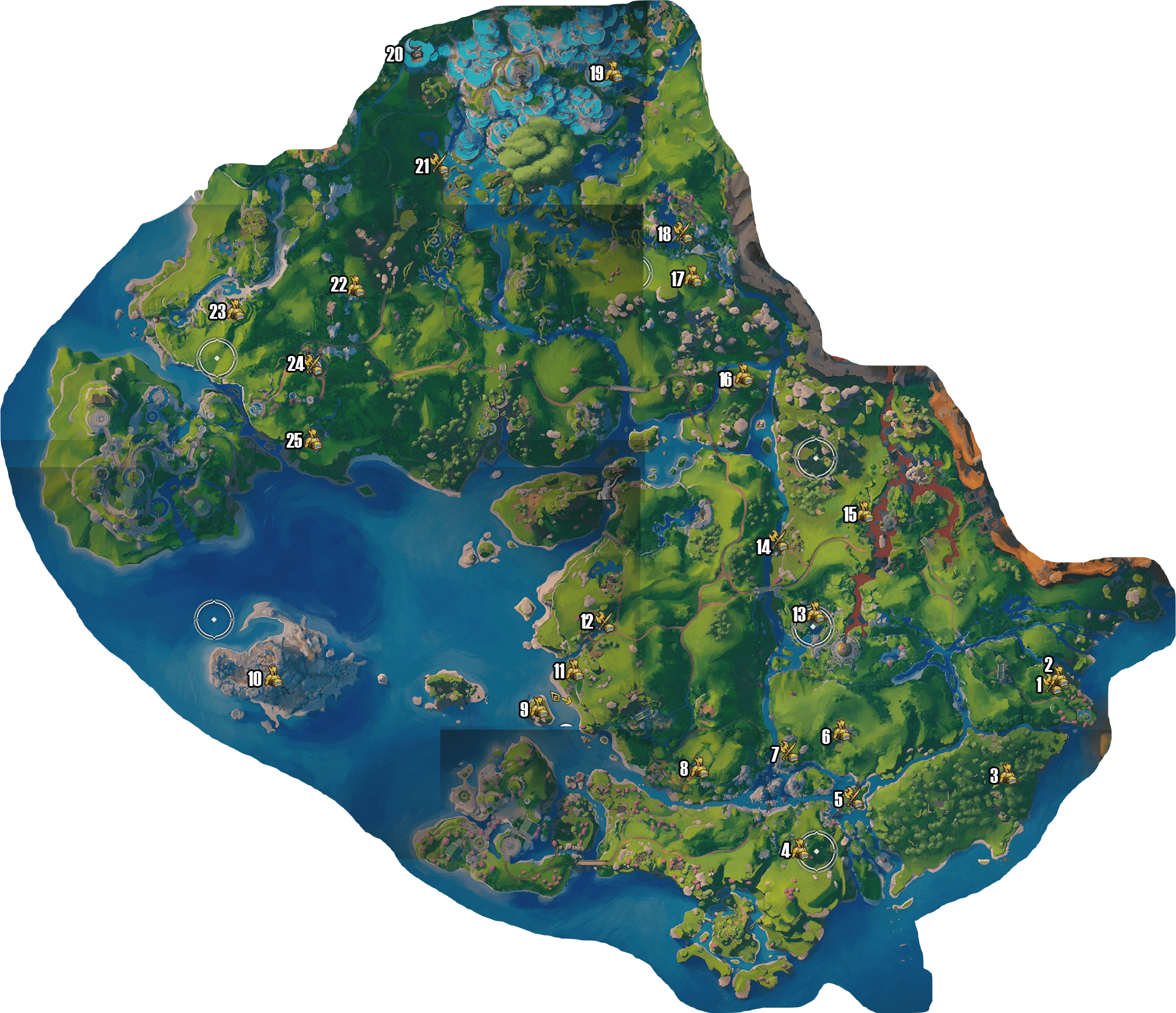 Valley of Eternal Spring Chest Locations Immortals Fenyx Rising