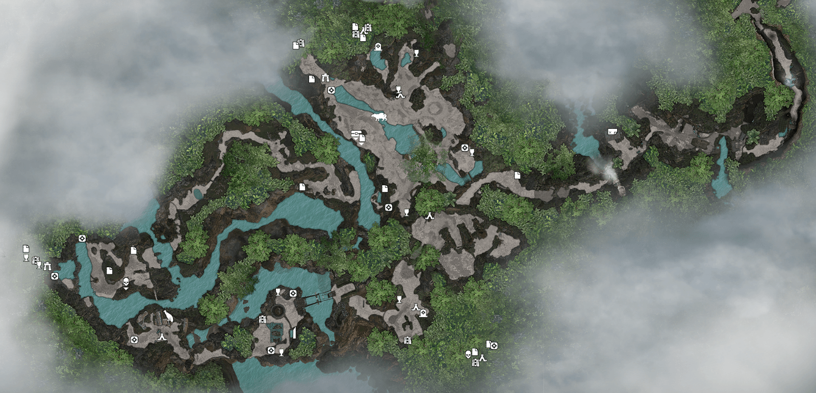 Shadow Tomb Raider Peruvian Jungle Map