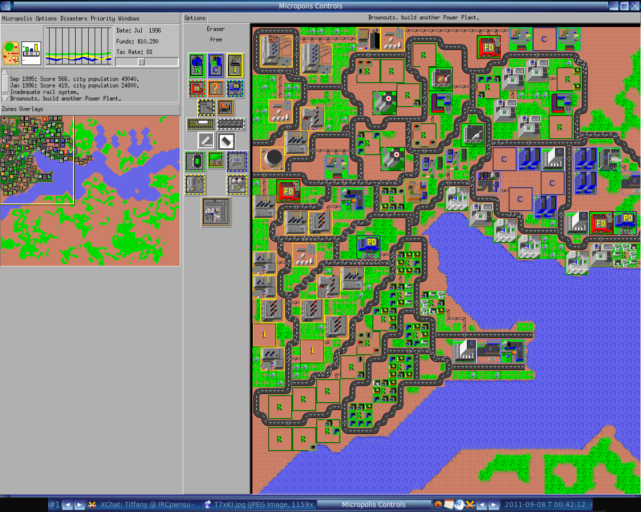 Micropolis (SimCity) from Dynamite hosted by Neoseeker