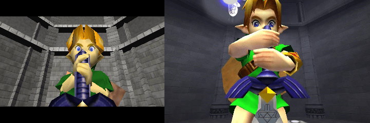 Yes, Zelda Ocarina of Time 3D looks much better than the N64 original Neoseeker