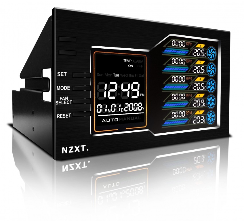 NZXT releasing a new five fan, LCD PC fan controller Neoseeker