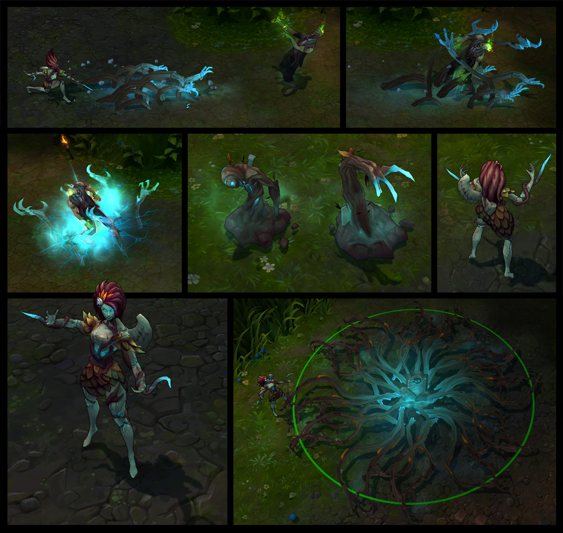Haunted Zyra preview for the League of Legends Harrowing show us how