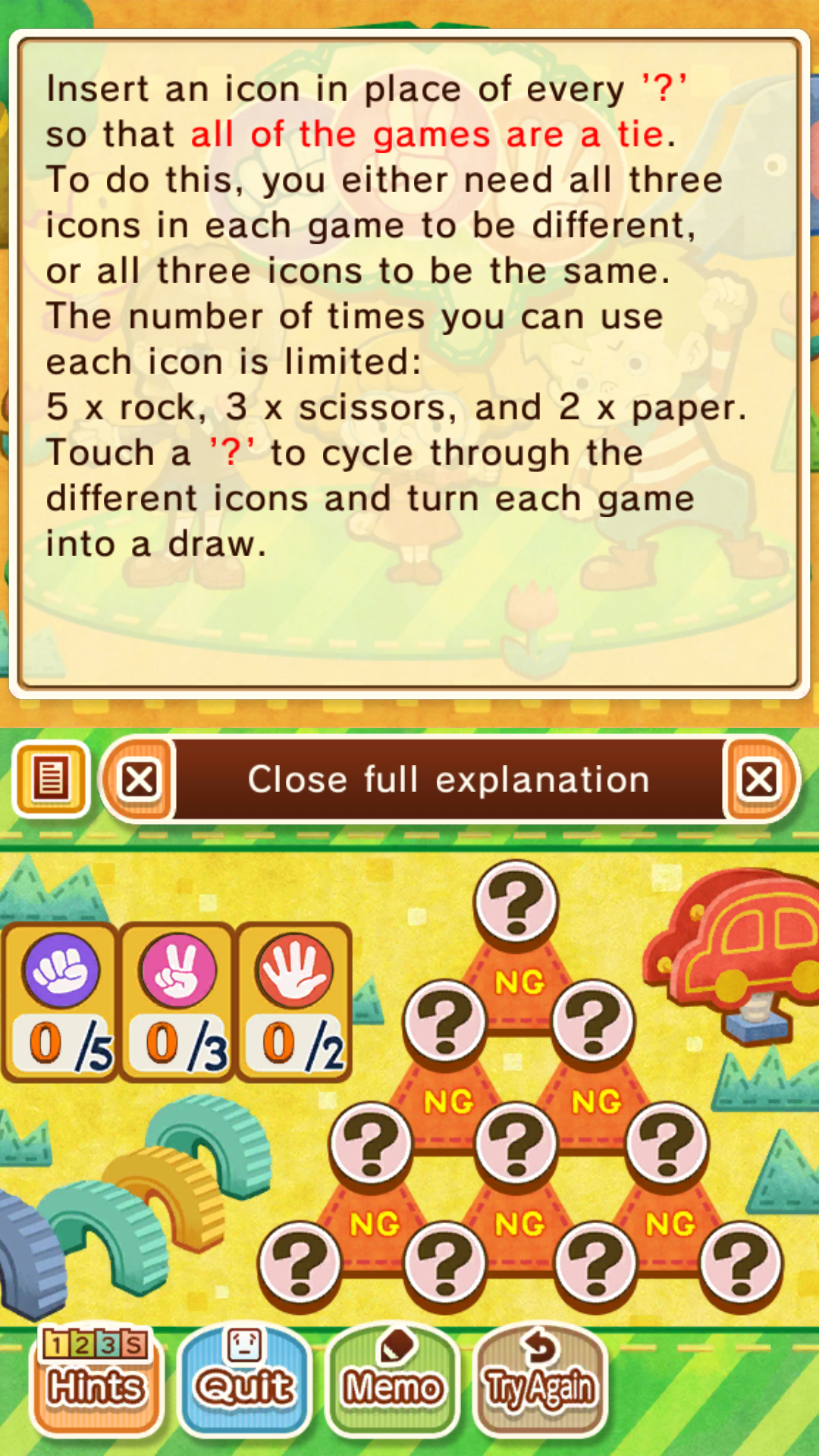 MJ012 Rock Paper Scissors Tower Professor Layton Wiki Neoseeker