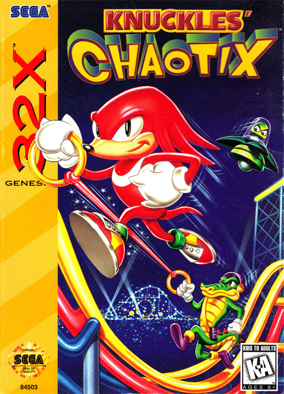 Knuckles Chaotix Sonic Wiki Neoseeker