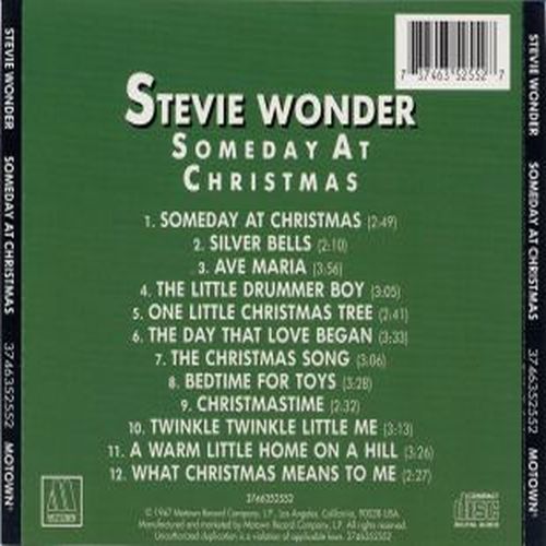  Stevie Wonder Hispana, STEVIE WONDER Someday At Christmas