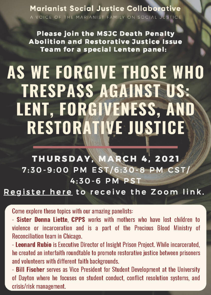 40 Days of Lent and Service St. Mary's University