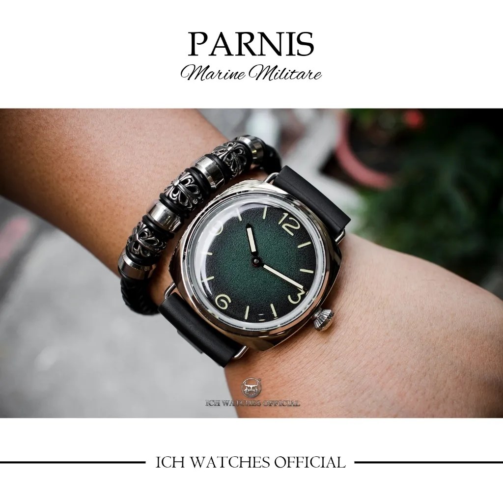 瑞士PARNIS - RADIOMIR MM369系列加州面海軍機械錶 – ICH.co
